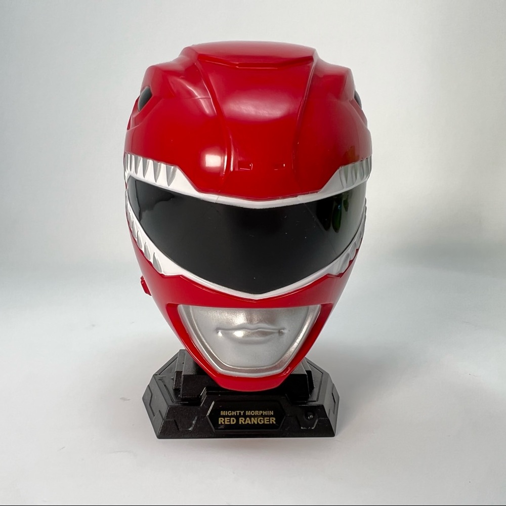 Power Rangers Mighty Morphin Legacy Red Ranger Helmet Bandai Figurine